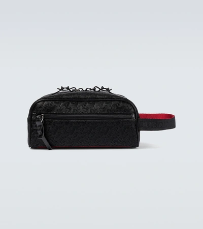 Shop Christian Louboutin Blaster Technical Washbag In Black