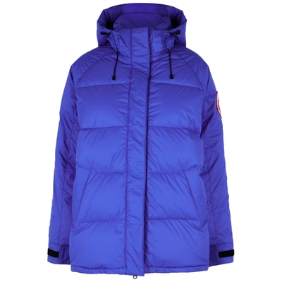 Canada Goose Approach Blue Quilted Shell Jacket In Blue