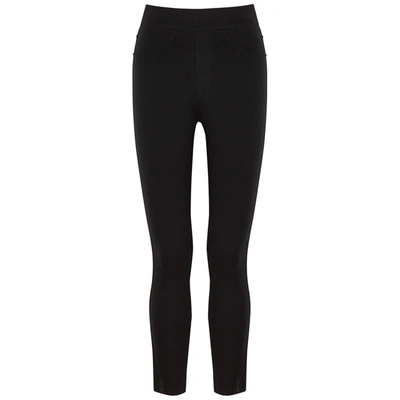 Shop Spanx The Perfect Black Stretch-jersey Leggings