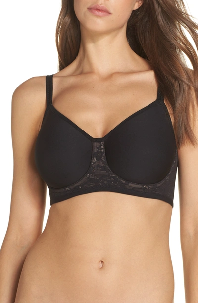 Shop Wacoal Final Touch Underwire Full Coverage Bra In Black