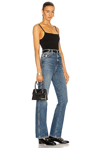 Jacquemus 'le Chiquito Noeud' Black Crossbody Bag With Logo Detail In Black