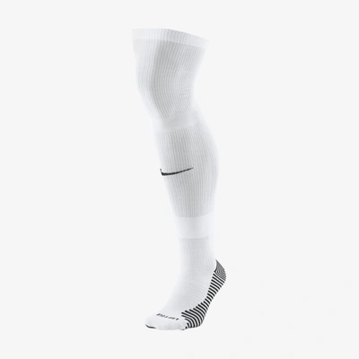 Shop Nike Unisex Matchfit Soccer Knee-high Socks In White