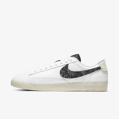 Shop Nike Blazer Low Se Women's Shoes In White,black,light Bone,white