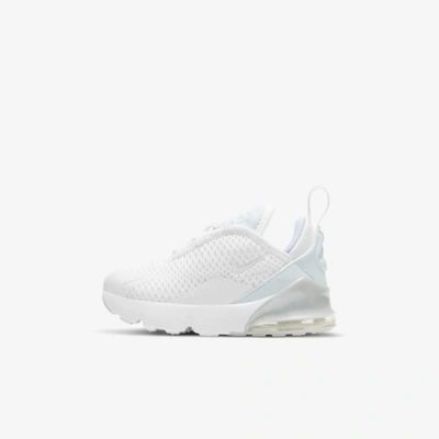 Shop Nike Air Max 270 Baby/toddler Shoes In White