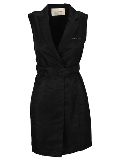 Shop Alyx Tailored Mini Dress In Black