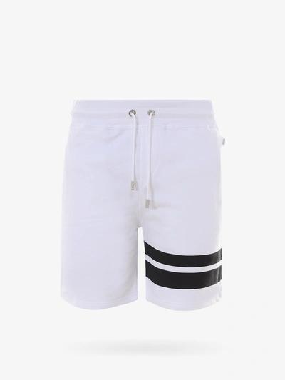 Shop Gcds Bermuda Shorts In White