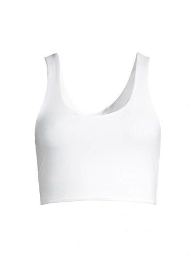 Shop Skin Women's Clip Crop Top In White