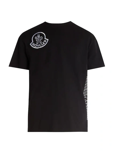 Shop Moncler Genius Men's 2 Moncler 1952 Jersey T-shirt In Black