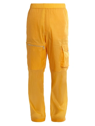 Shop Moncler Genius 2 Moncler 1952 Track Pants In Open Orange
