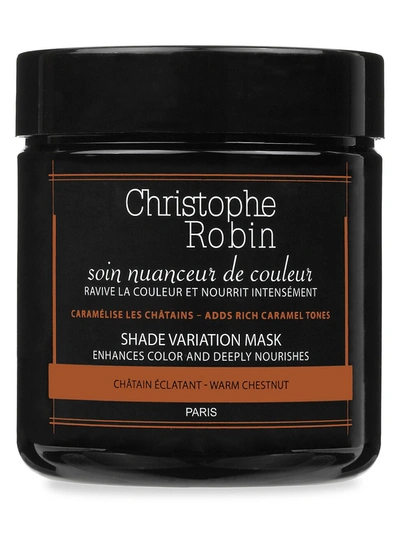 Shop Christophe Robin Warm Chestnut Shade Variation Hair Mask