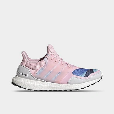 Shop Adidas Originals Adidas Women's Ultraboost S & L Dna Running Shoes In Clear Pink/clear Pink/hazy Blue