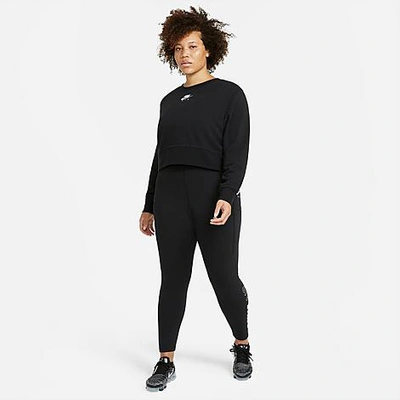 Shop Nike Women's Sportswear Air Leggings (plus Size) In Black