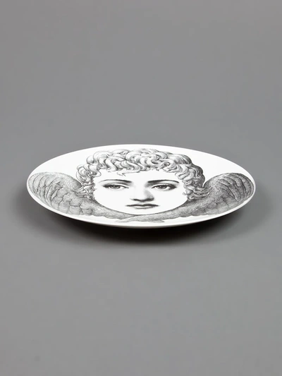 Fornasetti Plate In White