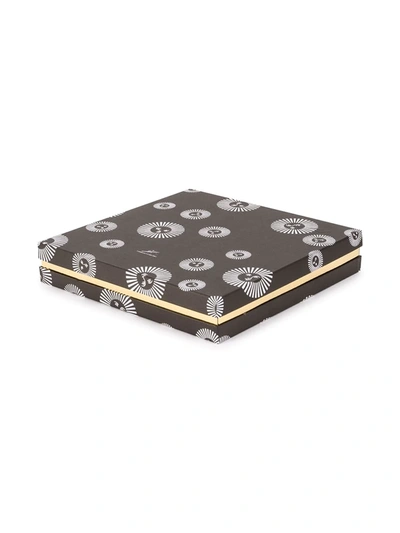 Fornasetti Printed Design Plate In Black