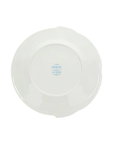 Shop Seletti Hybrid Isaura Dinner Plate In Blue