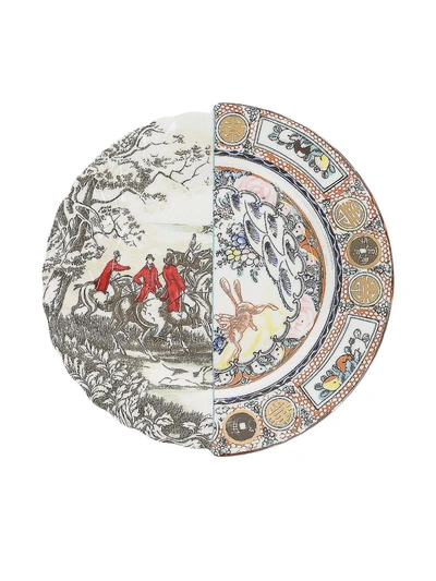 Shop Seletti Hybrid Dinner Plate In White