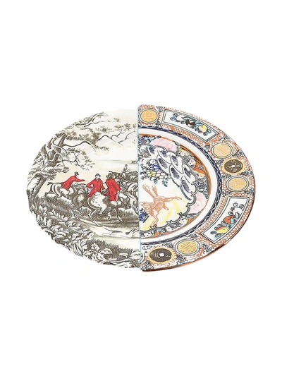 Shop Seletti Hybrid Dinner Plate In White