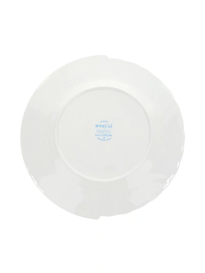 Shop Seletti Hybrid Ipazia Dinner Plate In White