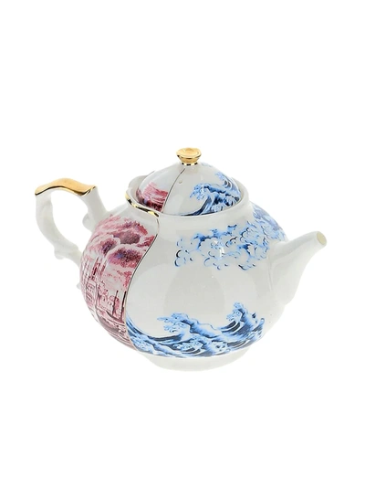 Seletti Hybrid Smeraldina Teapot In White