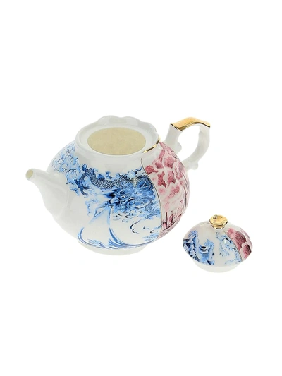 Seletti Hybrid Smeraldina Teapot In White