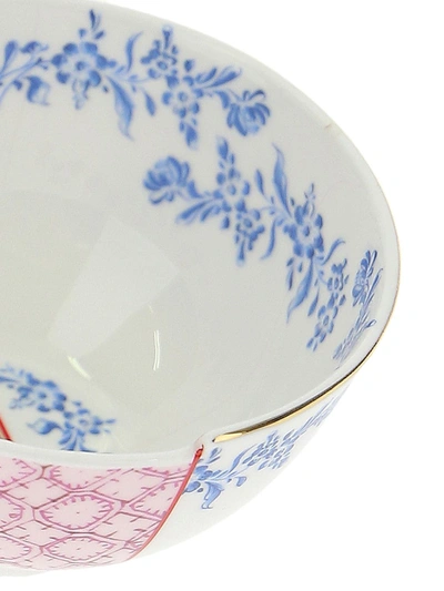 Seletti Small Hybrid Cloe Bone China Bowl In Pink