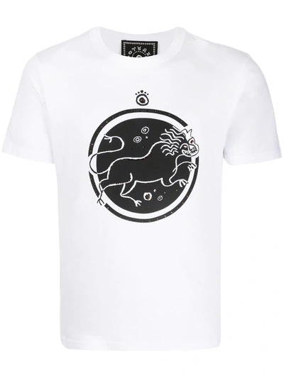 Shop 10 Corso Como Lion Print T-shirt In White