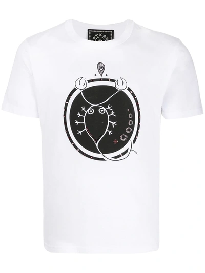 Shop 10 Corso Como Scorpio Print T-shirt In White