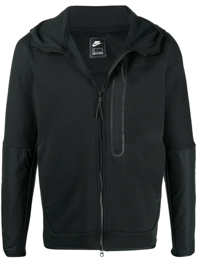 Shop Nike Sportswear Tech Fleece Full-zip Hoodie In Black