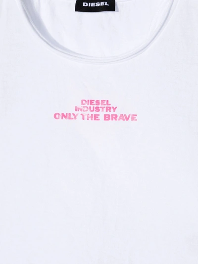 Shop Diesel Only The Brave Vest In White