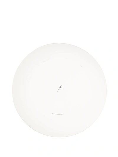 Ann Deumelemeester X Serax Set Of Two Porcelain Plates In White