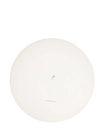 Shop Ann Deumelemeester X Serax Set Of Two Porcelain Plates In White