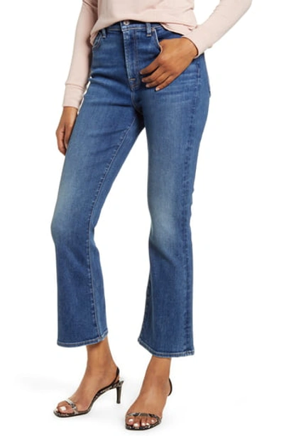 Shop 7 For All Mankind High Waist Slim Fit Kick Flare Jeans In Lxvsteller