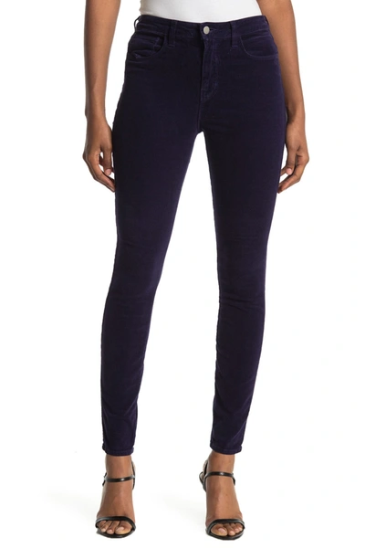 Shop L Agence Marguerite High Waist Skinny Corduroy Jeans In Stargazer