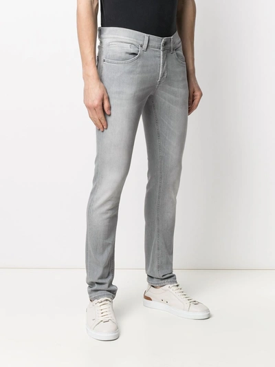 Shop Dondup Jeans In Grey