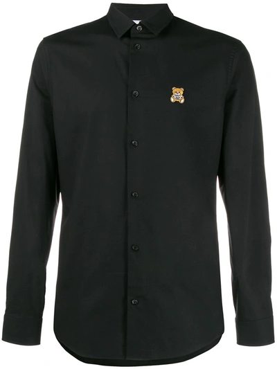Shop Moschino Shirt In Black