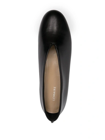 Shop Lemaire Leather Slippers