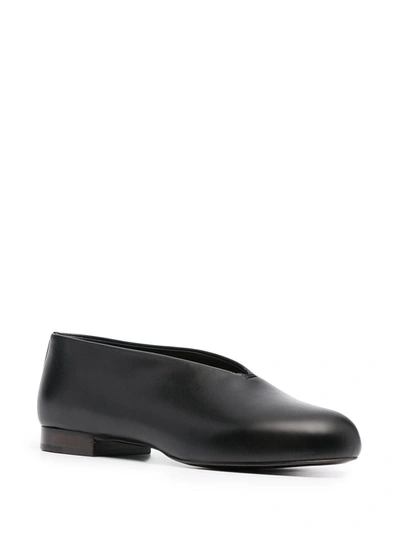 Shop Lemaire Leather Slippers
