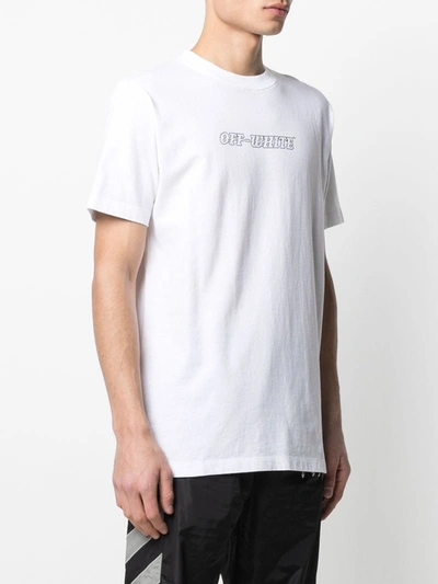 Shop Off-white Pascal Cotton T-shirt In White