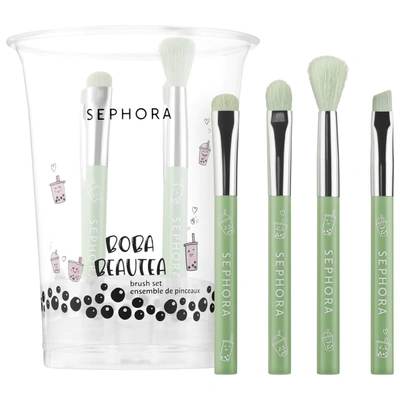 Shop Sephora Collection Boba Beautea Mini Eye Brush Set