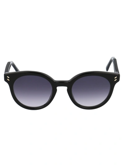 Shop Stella Mccartney Sc0234s Sunglasses In 001 Black Black Grey