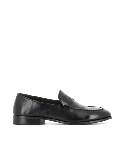 Shop Alberto Fasciani Loafers Vulcano 49002 In Black