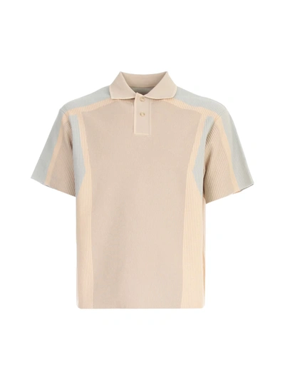 Shop Jacquemus Ble Classic Polo In Beige
