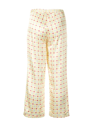 Shop Morgan Lane Petal Pyjama Trousers In Yellow