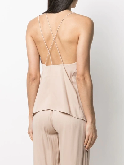 Shop Aeron Lace Detail Cami Top In Neutrals