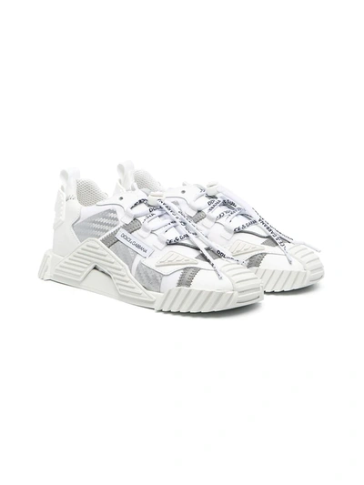 Shop Dolce & Gabbana Dna Low-top Sneakers In White