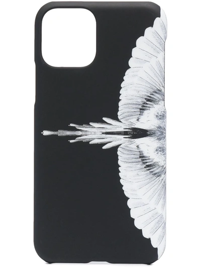Shop Marcelo Burlon County Of Milan Wings-print Iphone 11 Pro Case In Black