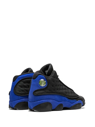 Shop Nike Air Jordan 13 Retro "hyper Royal" Sneakers In Black