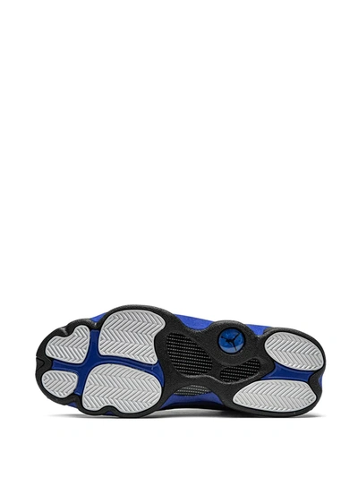 Shop Nike Air Jordan 13 Retro "hyper Royal" Sneakers In Black