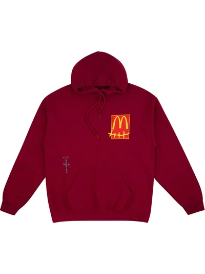 Astroworld hoodie red top