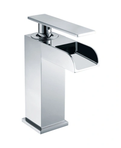 Shop Alfi Brand Polished Chrome Single Hole Waterfall Bathroom Faucet Bedding